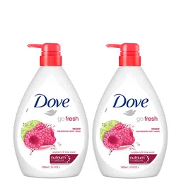 Dove Set of 2 Go Fresh Renew Nourishing Body Wash with Raspberry & Lime - 1L each-9