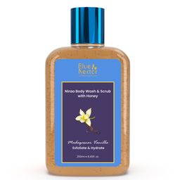 Blue Nectar Madagascar Vanilla Niraa 4 In 1 Body Wash & Scrub with Honey - 250 ml-30