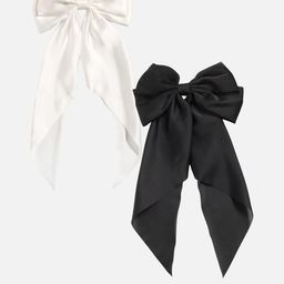 Rovlina Women Set of 2 Bow Clips Hair Accessory-picture-27