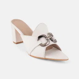 DressBerry Striped Party Block Pumps-13