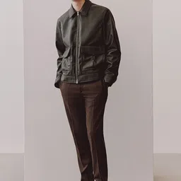 H&M Slim Fit Wool-Blend Trousers-image-85