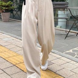CLOTHINK INDIA Women Relaxed Pleated Trousers-image-72