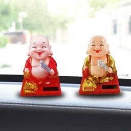 AUGEN Red Monk Figurine Showpiece-46