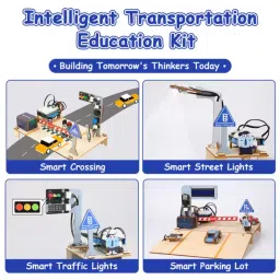 ACEBOTT ESP32 Intelligent Transportation STEM Kit Compatible With Arduino image 4