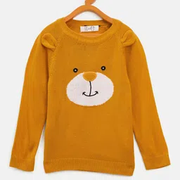 JWAAQ Kids Embroidered Pullover Sweaters-image-37