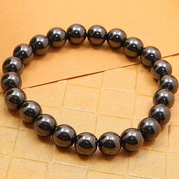 Divine souvenirs Unisex Artificial Beaded Elasticated Bracelet-45