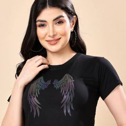 Moda Rapido Women Self Design Fitted Crop Top-19