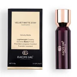 EUROPE GIRL Velvet Matte Waterproof Liquid Lipstick - 3.5 g - Desire 02-image-82