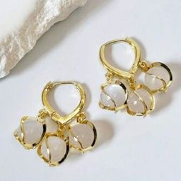 Palli Creation Contemporary Drop Earrings-10