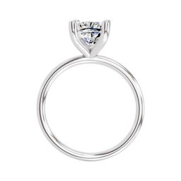 Sparkles 14K White Gold Diamond Studded Round Shaped Solitaire Diamond Ring -2.63 g-image-22