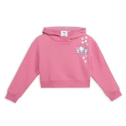 Puma Girls Hello Kitty And Friends Printed Cotton Hooded Sweatshirt-image-96