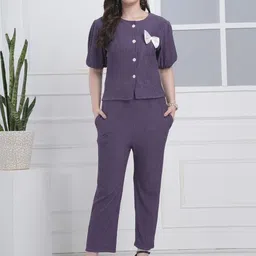 BAESD Pattern Round Neck Top & Trouser Co-Ords-picture-28