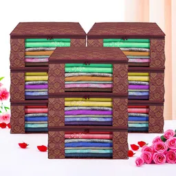 Kuber Industries Maroon Set of 6 Regular Drawer Organiser Organisers-22