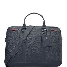 Da Milano Men Textured Leather Laptop Bag-image-68