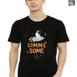 Stelino Men Pack Of 2 Graphic Printed Cotton T-shirt-picture-12