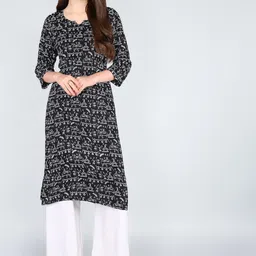 Tviksha Fashion Women Printed Thread Work Kurta-picture-56