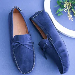 Big Fox Men Suede Driving Shoes-image-51