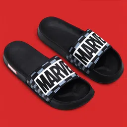MARVEL STREET Men Printed Sliders-54