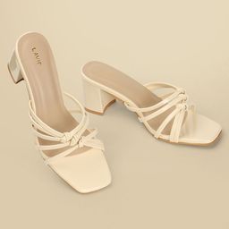 Lavie Party Block Sandals-51