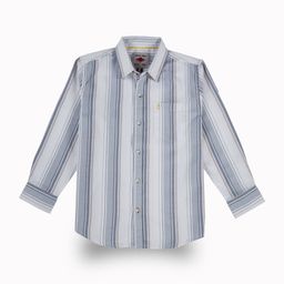 Gini and Jony Boys Comfort Opaque Striped Casual Shirt-picture-6