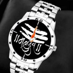 Miss Perfect Men Printed Dial & Bracelet Style Straps Analogue Watch with Bracelet ACC363-picture-4
