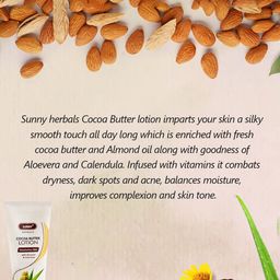SUNNY HERBALS Cocoa Butter Lotion With Aloevera & Calendula - 100 ml image 5