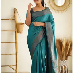 Marziyaa Zari Banarasi Saree-image-22