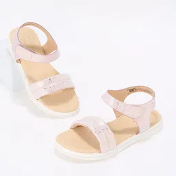 Pantaloons Junior Girls PU Comfort Sandals-55