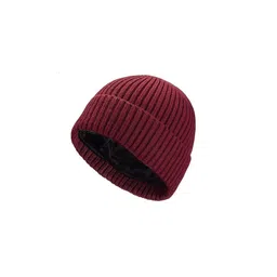 Gajraj Unisex Self Design Beanie image 2