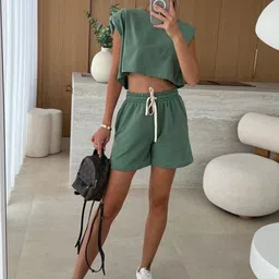 MIAKEE Top & Shorts Co-Ord Set-image-48