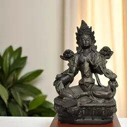 GLOBAL AROMA Black Religious Idol Showpiece-image-33