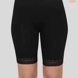 Glamoras Women Pack of 3 Cycling Sports Shorts with Antimicrobial Technology-image-11