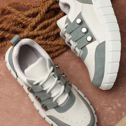 Alishtezia Women Colourblocked Sneakers-image-117