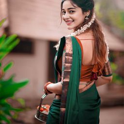 R K INFINITIVE Woven Design Semi-Stitched Lehenga & Unstitched Blouse With Dupatta image 2