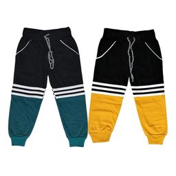 BAESD Kids Pack Of 2 Cotton Mid-Rise Joggers-picture-18