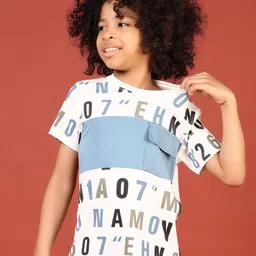 V-Mart Boys Printed Pockets T-shirt-picture-27