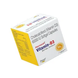 PHARMAZAIN LIFE SCIENCES Vitamin-D3 Softgel Capsules - 20 Capsules image 5