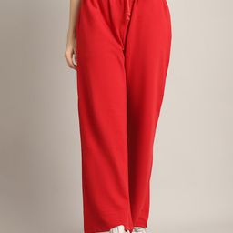 Rute Women Pure Cotton Mid-Rise Track Pants-image-32