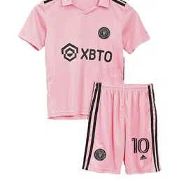 dostitch Unisex Kids Printed Jersey T-shirt with Shorts-51
