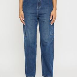 Madame Women Regular Fit Mid-Rise Low Distress Light Fade Jeans-image-37