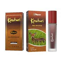 MEENA Kasturi Long Lasting Roll On Attar - 6 ml-image-71