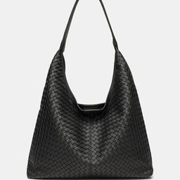 StyleCast x Revolte Women Textured Oversized Bucket Shoulder Bag-picture-21