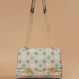 CODE by Lifestyle PU Structured Shoulder Bag with Quilted-picture-14