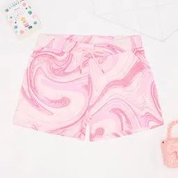 Pantaloons Junior Girls Floral Printed Shorts-picture-26
