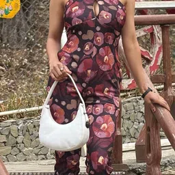 BAESD Halter Neck Printed Basic Jumpsuit image 4