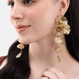 DressBerry Floral Drop Earrings-28