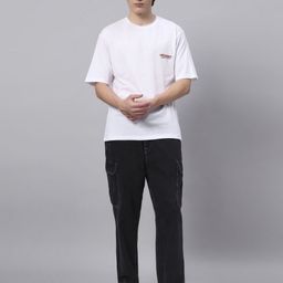 PYRO SPIRIT Men Typography Printed Round Neck Cotton Relaxed Fit T-shirt-image-65