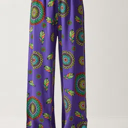 Happiness istanbul Women Printed Trousers-image-98