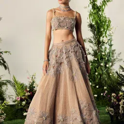 Payal & Zinal Embellished Beads and Stones Ready to Wear Lehenga-picture-56