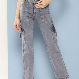 CORSICA Women Low Distress Heavy Fade Jeans-picture-3